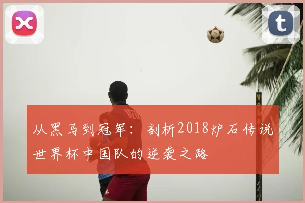 从黑马到冠军：剖析2018炉石传说世界杯中国队的逆袭之路